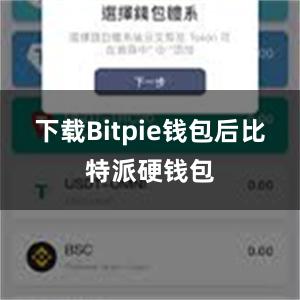 下载Bitpie钱包后比特派硬钱包